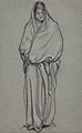 Draped Girl - Lucien Pissarro - ref Pissarro-98161.jpg
