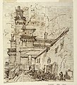 Drawing, Castello Estense, Ferrara, 1822 (CH 18544017).jpg