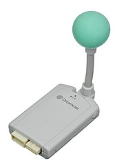 Seaman is played using voice commands and came bundled with the official Dreamcast microphone. Dreamcast-Microphone.jpg