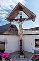 * Nomination Crucifix at the cemetery in Rottenstein, Ebenthal, Carinthia, Austria -- Johann Jaritz 01:50, 4 July 2023 (UTC) * Promotion  Support Good quality. --XRay 03:20, 4 July 2023 (UTC)