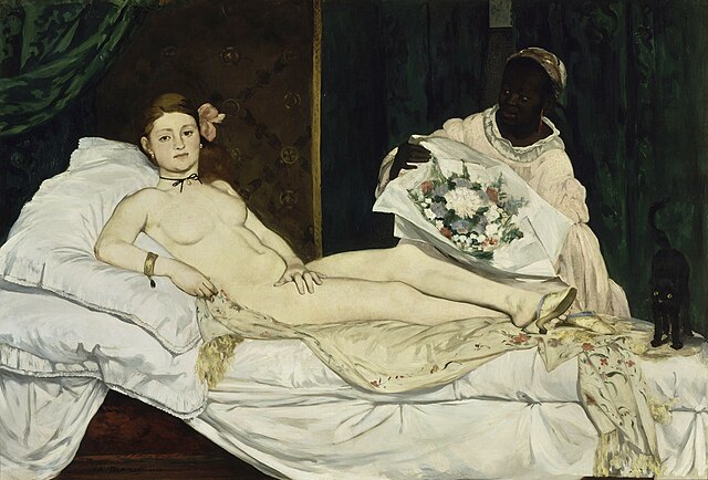 Olympia (1863) di Edouard Manet