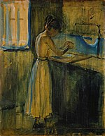 Edvard Munch - Young Woman Washing herself (1896).jpg
