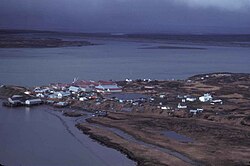 Skyline of Egegik