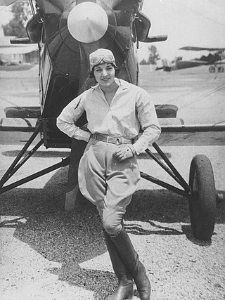 <span class="mw-page-title-main">Ruth Elder</span> American pilot and actress