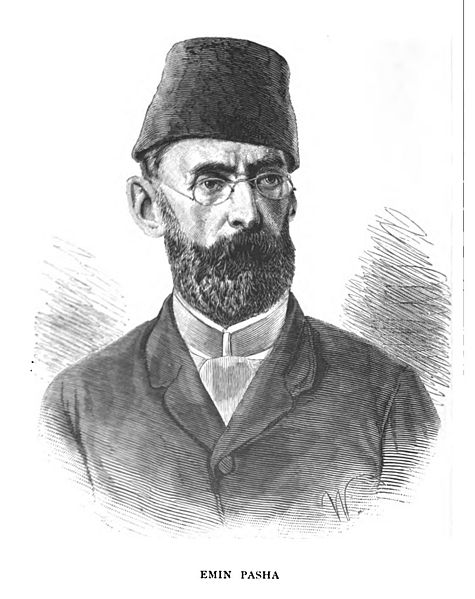 Emin Pasha, German-born Egyptian governor of Equatoria