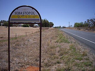 <span class="mw-page-title-main">Sebastopol, New South Wales</span> Town in New South Wales, Australia