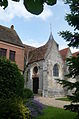 Entrée ouest de l'église.