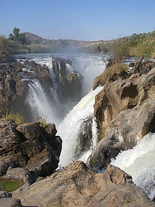 <span class="mw-page-title-main">Epupa Falls</span> Series of waterfalls in Namibia