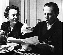 Solveig von Schoultz and her husband Erik Bergman in 1962