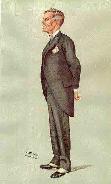 Portrait in Vanity Fair by Leslie Ward, 1903