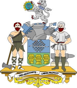 The Coat of Arms of the City of Sheffield