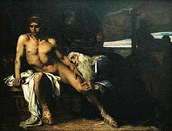 Priam at the Feet of Achilles (1876), Musée des Beaux-Arts de Pau