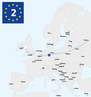 <span class="mw-page-title-main">EV2 The Capitals Route</span> European cycling route