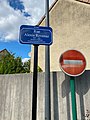 Rue Alexis-Revenaz à Évry-Courcouronnes (Essonne, France)