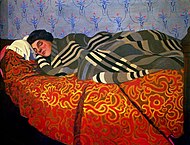 Félix Vallotton, 1899 - Femme couchée dormant.jpg