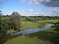 Decize'nin güneyinde, Nivernaise nehri Acolin