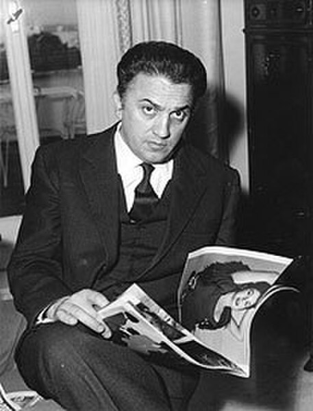 Federico Fellini during the 1950s