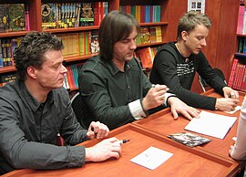 From left to right: Michał Opaliński, Łukasz Kożuch, Piotr Kupicha