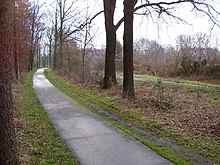 Fietspad Noordeinde, Een naar Amerika - panoramio.jpg