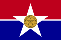 Vlag van Dallas