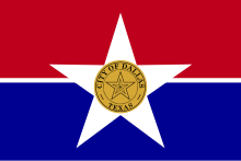 Bandera de la Ciudad de Dallas