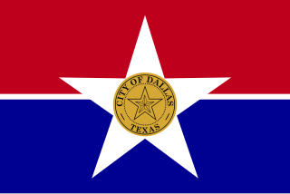 <span class="mw-page-title-main">Flag of Dallas</span> Flag of the city of Dallas, Texas