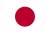 Flagge von Japan