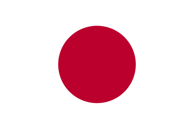 Description de l'image Flag of Japan.svg.