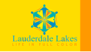 Flag of Lauderdale Lakes, Florida, USA