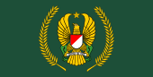 Vlag van de Indonesische Army.svg
