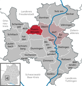 <span class="mw-page-title-main">Fluorn-Winzeln</span> Municipality in Baden-Württemberg, Germany