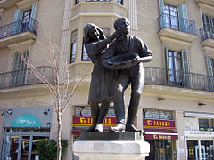 Fonte de la Palancana (1913), d'Eduard B. Alentorn, Bruc con Diagonal.