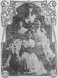 Four showgirls in 1904.jpg