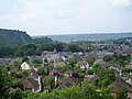 Le centre de Fromelennes vu du cimetière