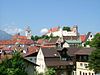 View of the old town of Füssen