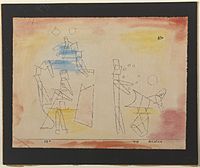 Acrobats, 1915, watercolor, pastel and ink on paper, Solomon R. Guggenheim Museum, New York