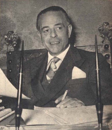 Gaetano Martino in 1954.