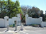 Gateway and walls, St Cyprian's School, Belmont Avenue, Oranjezicht, Cape Town 2012-09-16 17-15-32.jpg