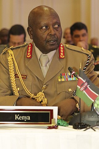 <span class="mw-page-title-main">Walter Raria</span> Kenyan general