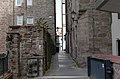 George Inn Lane, beside the hotel, features the last remaining portion of Perth's city walls