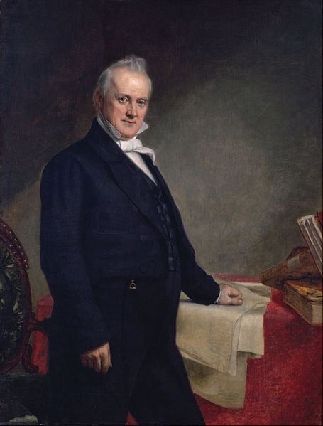 President James Buchanan, for whom the county was named