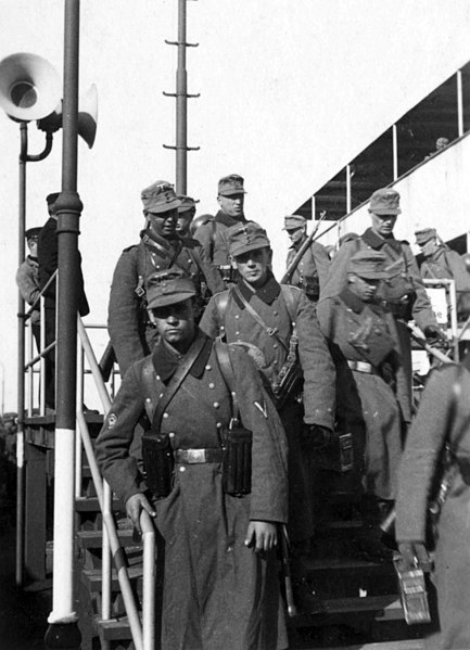 File:German troop transport by with ferry, Sjælland, Denmark.jpg