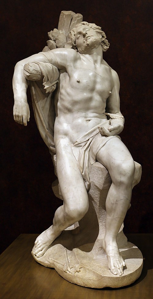 Saint Sebastian, Gian Lorenzo Bernini, c. 1616-1617.