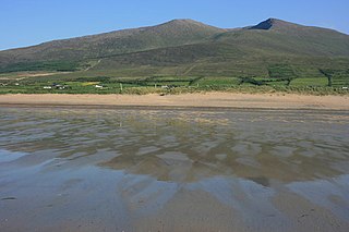 Mountains of the Central Dingle Peninsula Mountain range in Kerry, Ireland