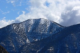 Griffith Peak Mountain in Nevada United States