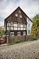 English: Buildings in Großschönau (Sachsen). Polski: Zabudowa we wsi Großschönau, Saksonia.