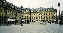 Hôtel Ritz, the Place Vendôme, Paris, France., It was creat…