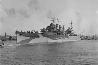 HMS <i>Suffolk</i> (55) County-class heavy cruiser