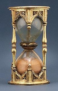Hourglass Device using the flow of a substance to measure time