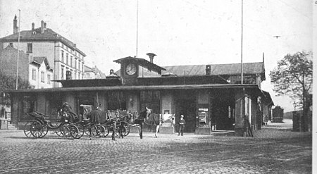Hanauer Bahnhof 1900 1